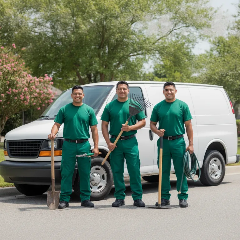 Paisajista equipo en San Luis Rio Colorado